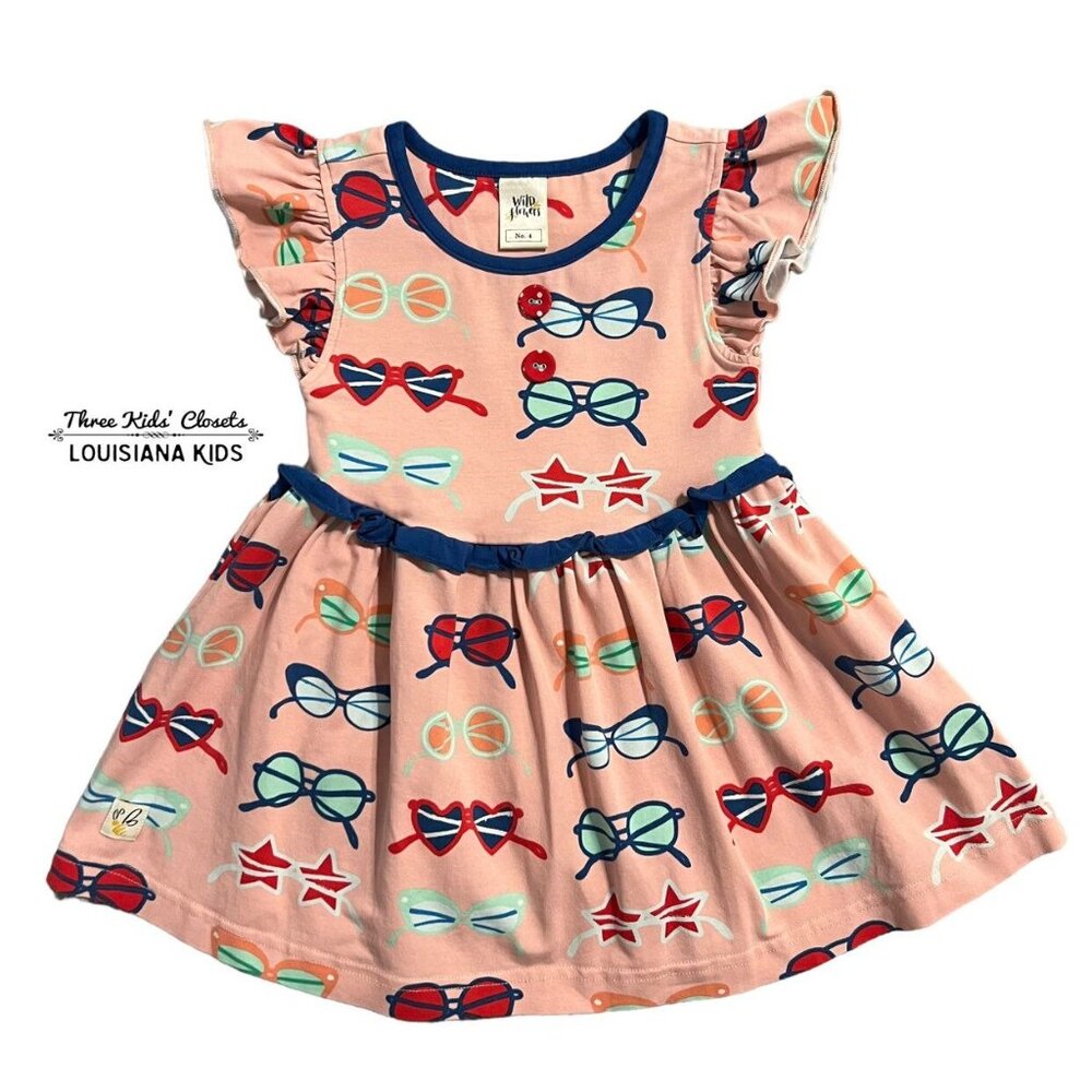 Wildflowers Sz 4 Cool Kid Sunglasses Tunic